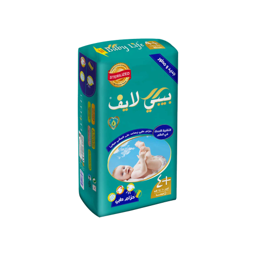 بيبي لايف حفائض للأطفال مقاس +4 / 40 حبة-BABY LIFE...
