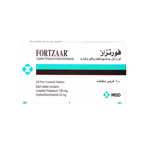 فورتيزار 100 مجم اقراص-FORTZAAR 100 MG TAB