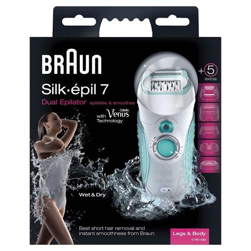 براون سيلك 7-751 WD-BRAUN SILK-EPIL7 +5 NO-7-751 W...