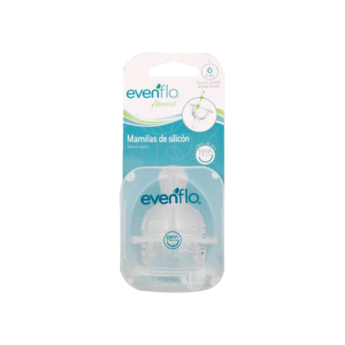 ايفين فلو ادفانس حلمات للرضاعة (3-6 شهور)-EVENFLO...