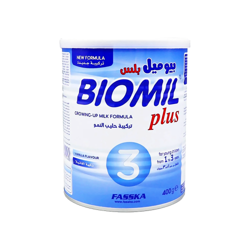 بيوميل رقم3 حليب للأطفال 400 جرام-BIOMIL MILK NO-3...