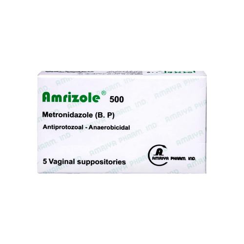امريزول 500 مجم تحميلات مهبلية-AMRIZOLE SUPP. 500M...