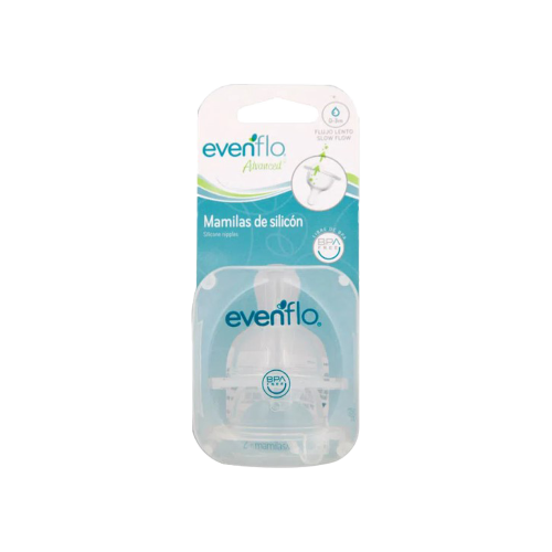ايفين فلو ادفانس حلمات للرضاعة (0-3 شهور)-EVENFLO...