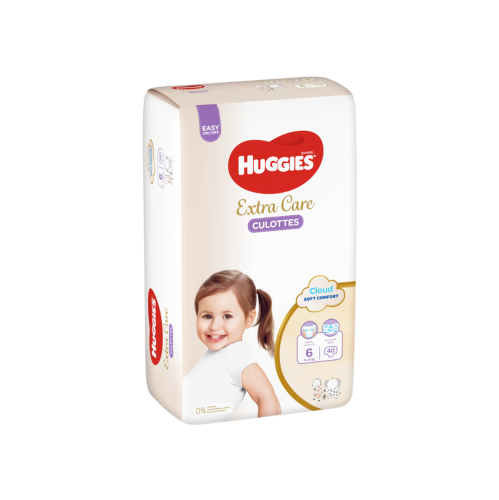 هجيز اكسترا كير كيلوت رقم 6 ( 40 قطعة )-HUGGIES EX...