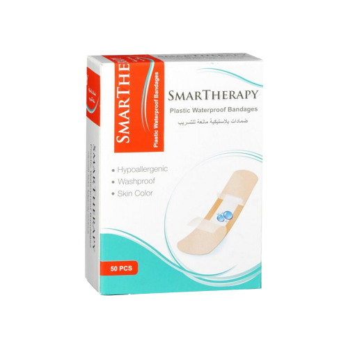 سمارت ثيرابي لصقات جروح طويلة 100 حبة-SMARTHERAPY...
