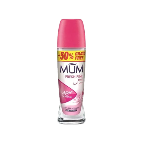 مام مزيل عرق (وردي منعش) 75 مل +50 مجانا-MUM DEO R...