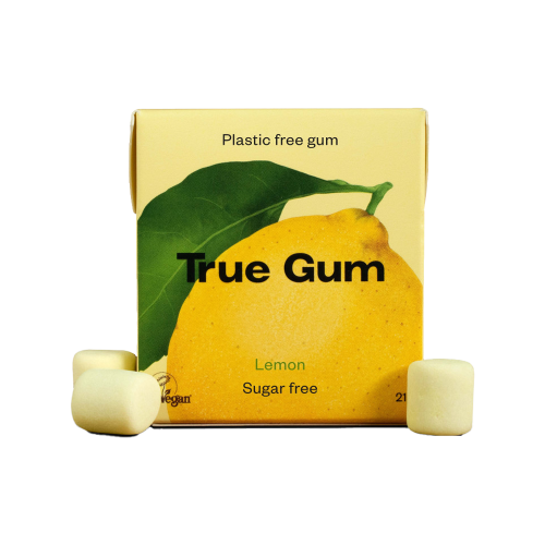 ترو جم علكة خالية من السكر بنكهة الليمون-TRUE GUM...