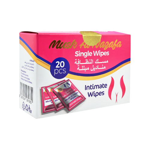 ساكو مناديل مسك النظافة 20 حبة-SACO MUSK ALNAZAFA...