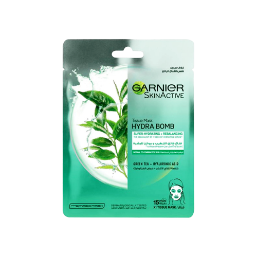 غارنييه ماسك الشاي الأخضر-GARNIER GREEN TEA BOMB M...