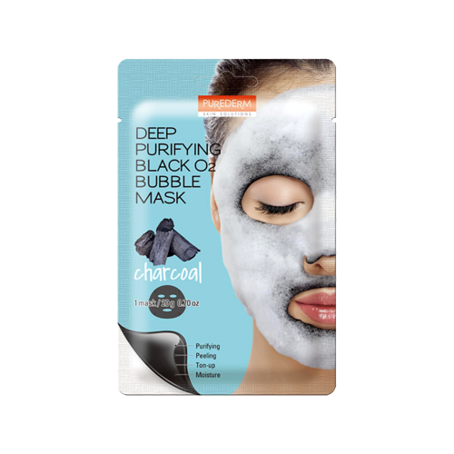 بيورديرم بلاك اوكسجين قناع الفحم للوجة-PUREDERM BL...