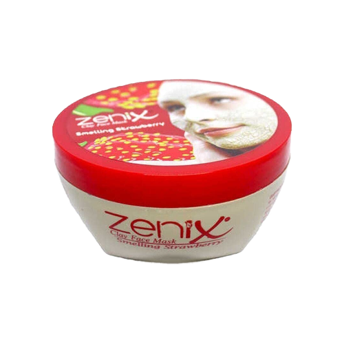 زينيكس ماسك للوجة من الطين بالفراولة 350 جرام-ZENI...