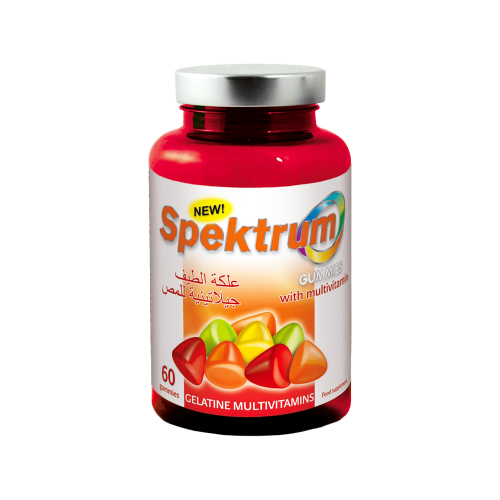سبيكترم فيتامينات متعددة علس شكل حلوي 60 حبة-SPEKT...