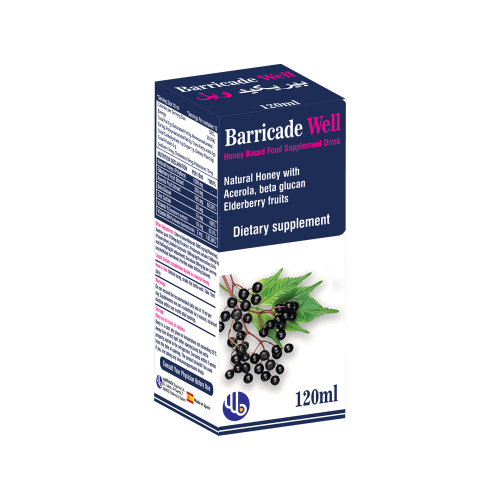 ويل بيوتك بيريكيد ويل شراب 120مل-WELLBIOTIC BARRIC...