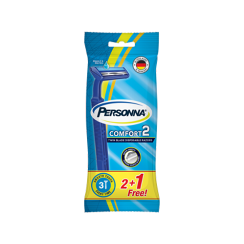 بيرسونا كومفورت ماكينة حلاقة 2+1-PERSONNA COMFORT...