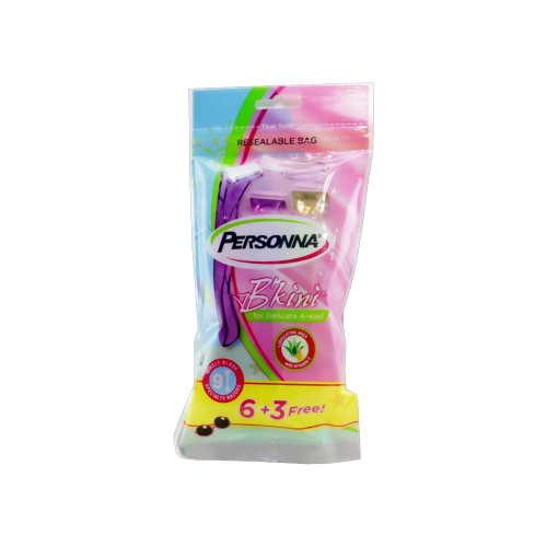 بيرسونا بيكيني ماكينة حلاقة للسيدات 9 حبات-PERSONN...