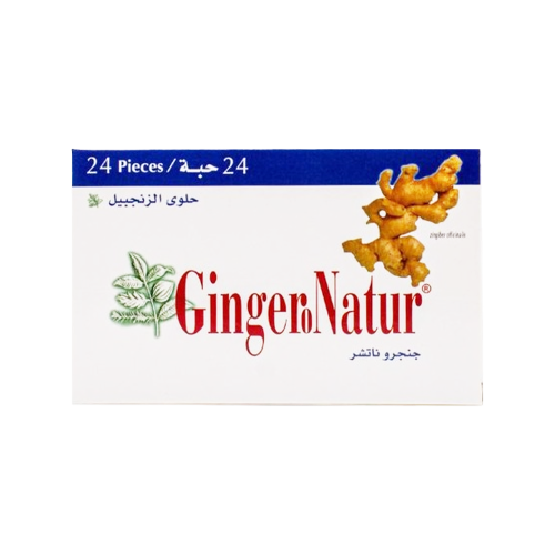 جينجيرو ناتور زنجبيل 24 قطعة-GINGERO NATUR GINGER...