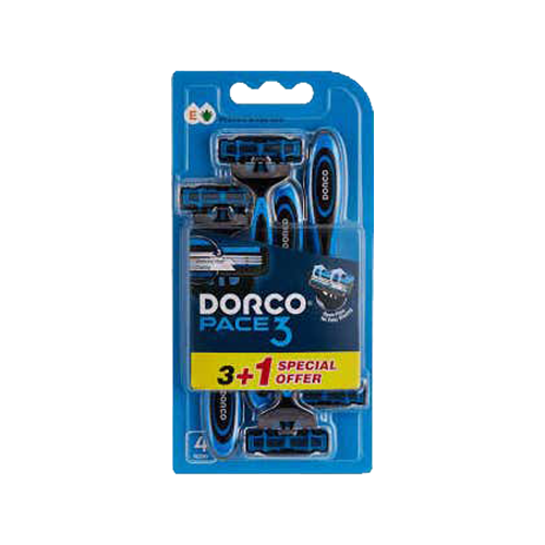 دوركو ماكينة حلاقة Pace4 للرجال 3+1-DORCO PACE 4 R...