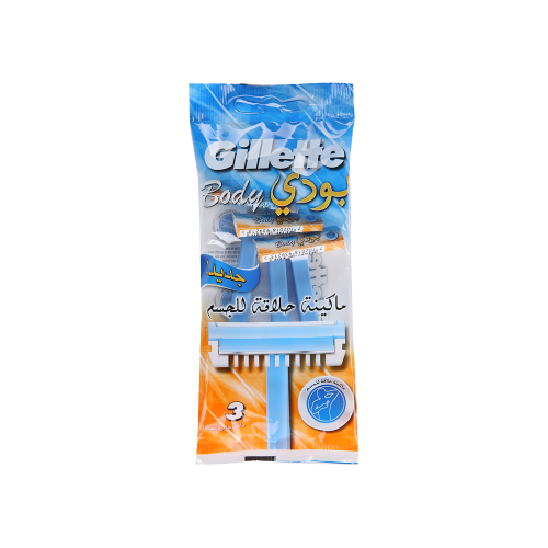جيليت أمواس حلاقة 3حبات-GILLETTE BODY RAZOR''S 3''...