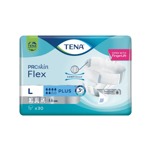تينا فلكس بلس حجم كبير-TENA FLEX PLUS (L) 30'' NEW