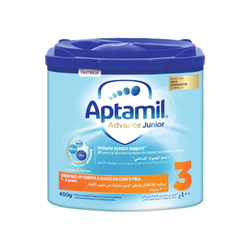 ابتاميل جونيور حليب بودرة للأطفال رقم3 - 400 غرام-...