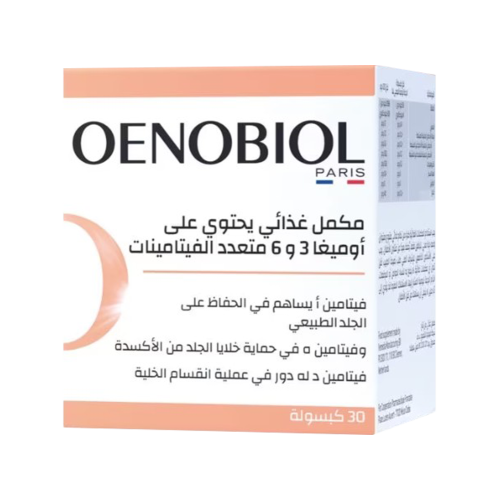 أوينوبيول أوميغا 3 و6 وفيتامينات متعددة 30 كبسولة...