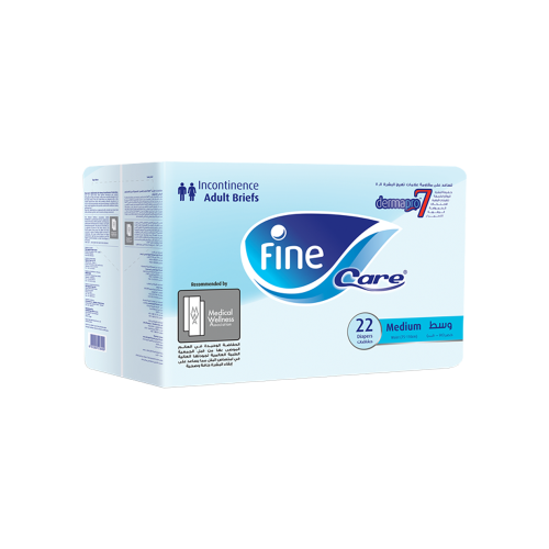 فاين كير حفاظات كبار سن - مقاس وسط 22 حبة-FINE CAR...