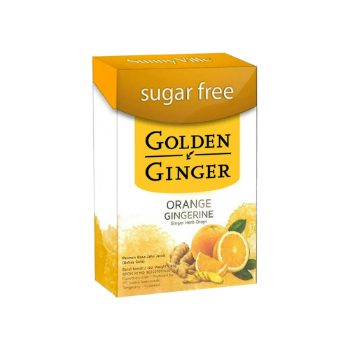 جولدن جنجر أقراص الزنجبيل والبرتقال 45 جرام-GOLDEN...