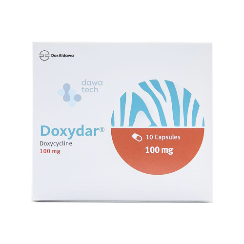 دوكسيدار -100 مجم 10 كبسولات-DOXYDAR 100 MG 10 CAP