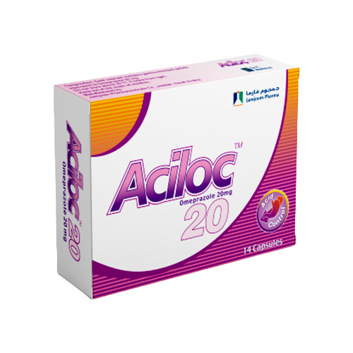 اسيلوك كبسولات 40 ملجم 14 كبسولة لعلاج حموضة المعد...