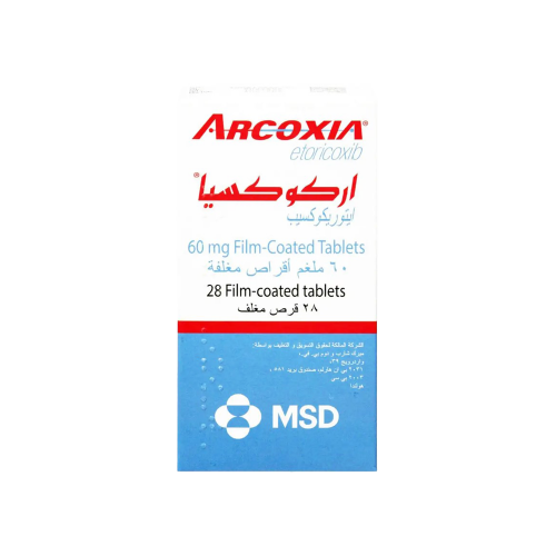 اركوكسيا 60 مجم 28 قرص-ARCOXIA 60 MG 28 TAB