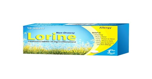 لورين 10 مجم 10 اقراص-LORINE 10 MG 10 TAB