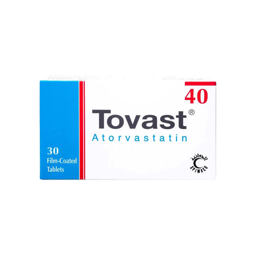 توفاست 40 مجم 30 قرص-TOVAST 40 MG 30 TAB