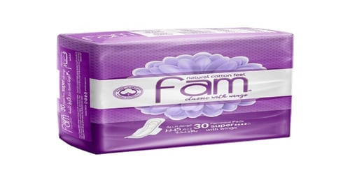 فام وينجز ماكسي فائق 30 - فوطة نسائية صحية-FAM WIN...
