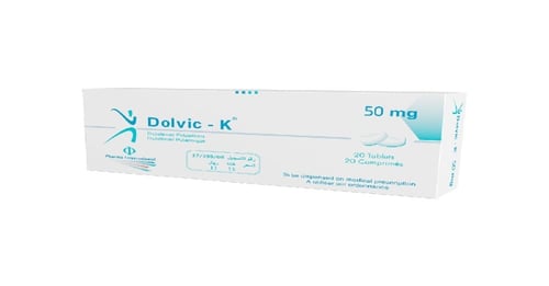 دولفيك-ك -50 مجم اقراص-DOLVIC-K 50 MG TAB