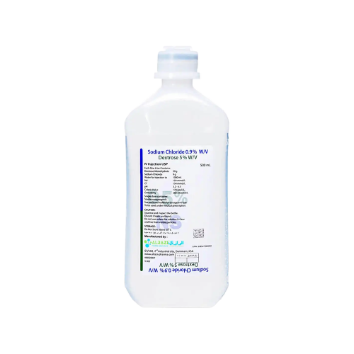 محلول ملحي 500مل (رازي)-NORMAL SALINE 500ML (RAZI)