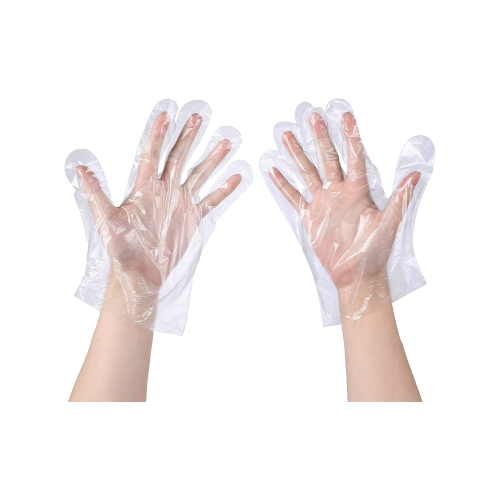 لدبي قفازات اكياس 100 حبة-LDPE GLOVES L.M.S 100 PC...