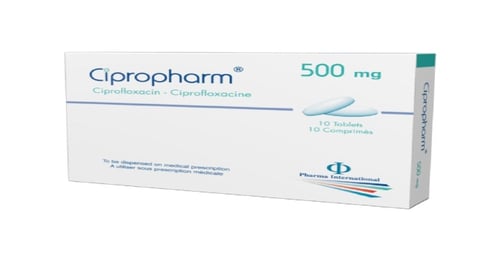 سيبروفارم 500 مجم اقراص-CIPROPHARM 500 MG TAB
