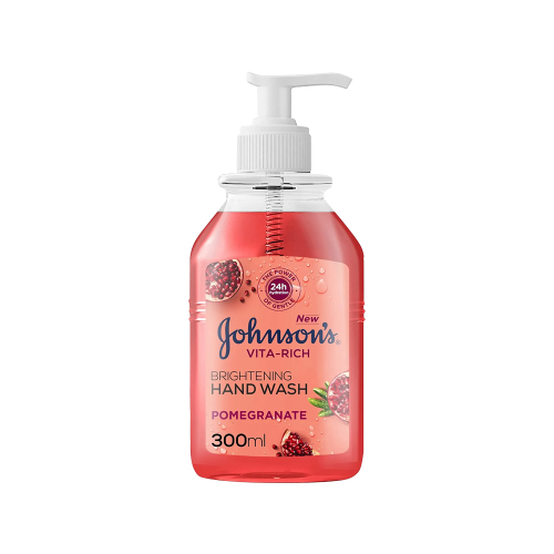 جونسون غسول مرطب لليدين 300 مل - رمان-JOHNSONS HAN...