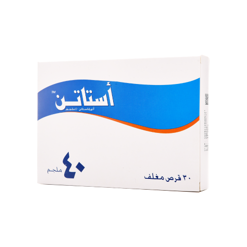 استاتين 40 مجم 30 قرص-ASTATIN 40MG 30TAB.