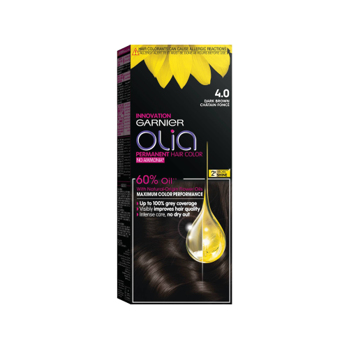 غارنييه اوليا للشعر - 4.0-GARNIER OLIA COLOR-4.0