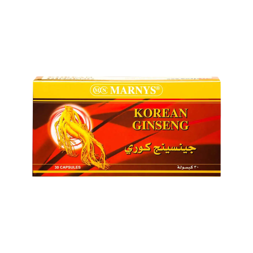 كوريان جينسنج 30 كبسولات-KOREAN GINSENG 30 CAP
