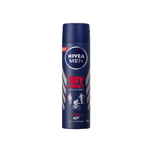 نيڤيا دراى امباكت سبراي للرجال 150 مللي-NIVEA SPRA...