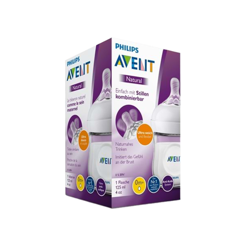 افنت رضاعة للأطفال 125 مللي 30/17-AVENT BOTTLE 125...