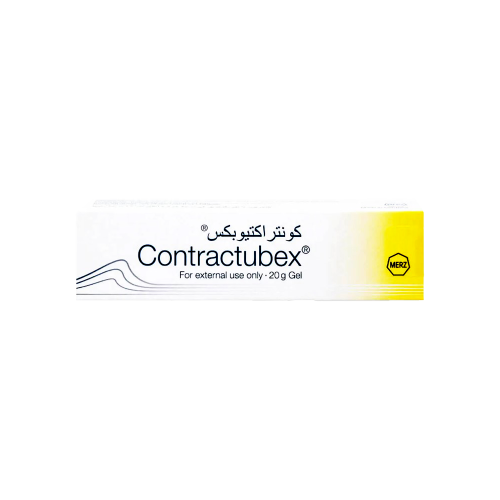 كونتراكيوتيبكس 20 مجم جل-CONTRACTUBEX 20 MG GEL