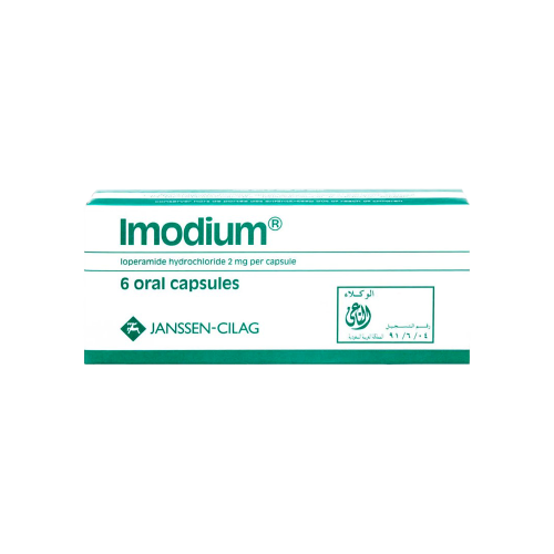 ايموديم 6 كبسولات للمساعدة في علاج الاسهال-IMODIUM...