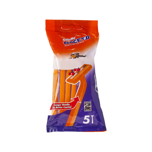ناسيت II شفرات حلاقة 5 حبات-NACET II RAZOR BAG 5 P...