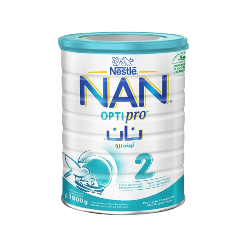 نان حليب الأطفال رقم 2 -1800 جرام-NAN NO-2 1800 GM...