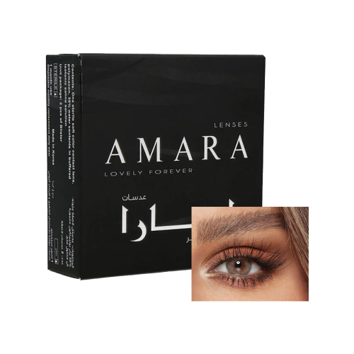 امارا عدسات ستيل جراي-AMARA LENSES MONTHLY -STEEL...
