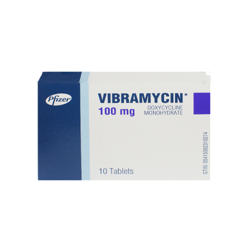 فيبراميسين كبسول 100 مجم-VIBRAMYCIN CAP 100 MG