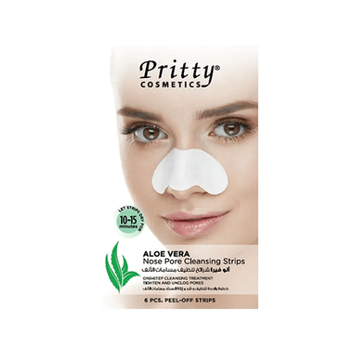 شرائح تنظيف مسام الأنف بالالوفيرا من بريتى-PRITTY...
